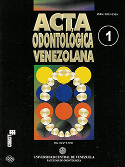 Acta Odontológica Venezolana