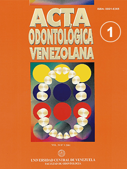 Acta Odontológica Venezolana