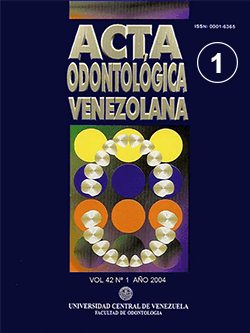 Acta Odontológica Venezolana