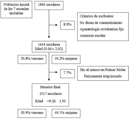 Figura 1. Diagrama de flujo que indica el progreso de los participantes en las diferentes fases del estudio.