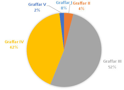 Fig. 2. Distribución de la muestra según el Graffar