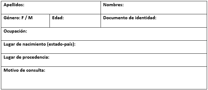 DATOS DEL PACIENTE