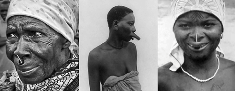 Figura 1. Mujeres makonde. Fotografías tomadas de Internet.