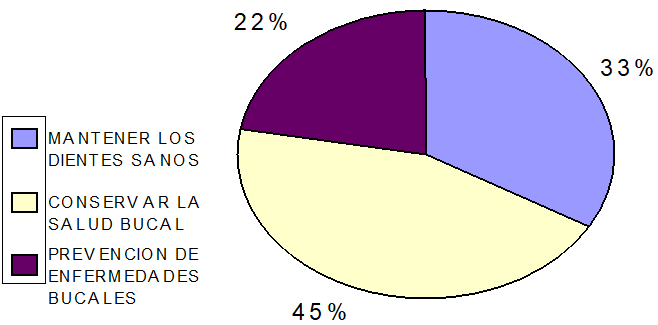 GRÁFICO 3 Distribución porcentual de maestros coordinadores de salud, de escuelas básica, según la importancia que le dan a la prevención en salud bucal, (Distrito sanitario 4) Caracas, 1999